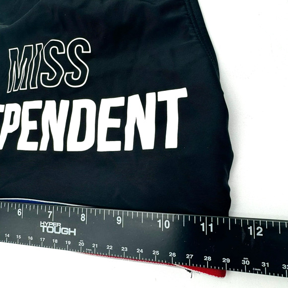 Girls Medium 7-9 Swim Tankini Tank Top Sports Miss Independent‎ Red White Blue - Picture 7 of 7